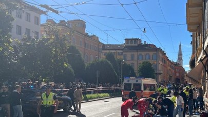 Kierowca wjechał w ludzi w Modenie. Nowe informacje o stanie zdrowia Polki