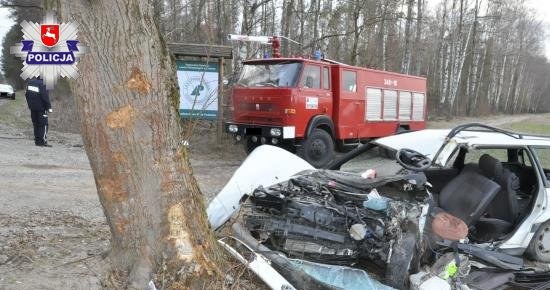 Kierowca zmarł w szpitalu /Informacja prasowa