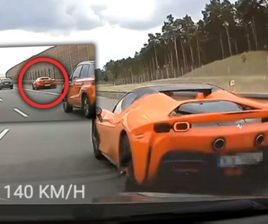 Kierowcy Ferrari szaleli na autostradzie A1. To mogło skończyć się tragicznie