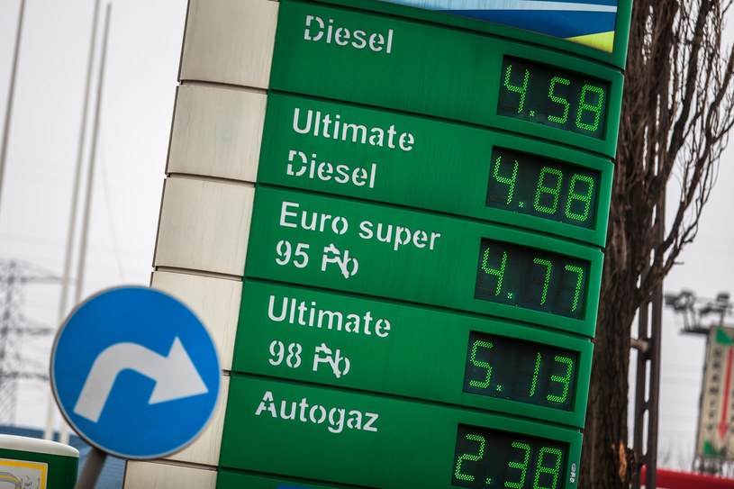 Kierowcy muszą się przygotować na drastyczny skok cen paliw - o około 20 groszy /Adam Burakowski /Reporter
