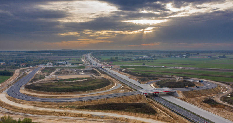 Kierowcy otrzymają do dyspozycji 8 km autostrady /Informacja prasowa