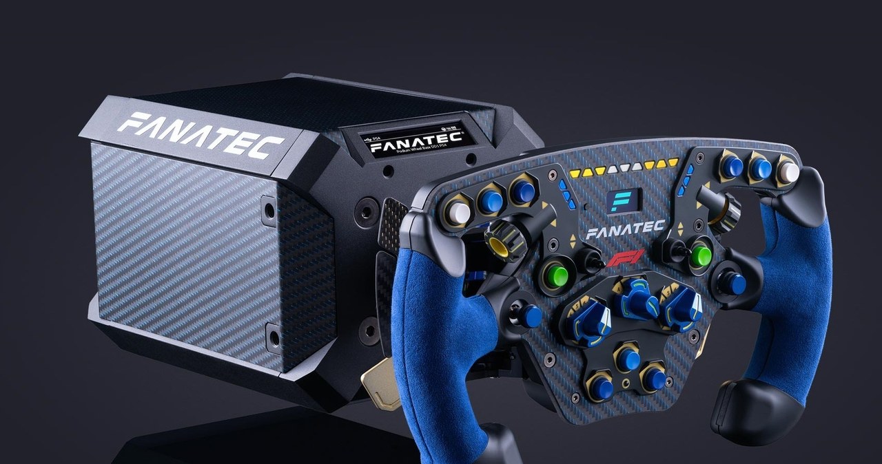 Kierownica Fanatec wzorowana na tych stosowanych w F1 /materiały prasowe