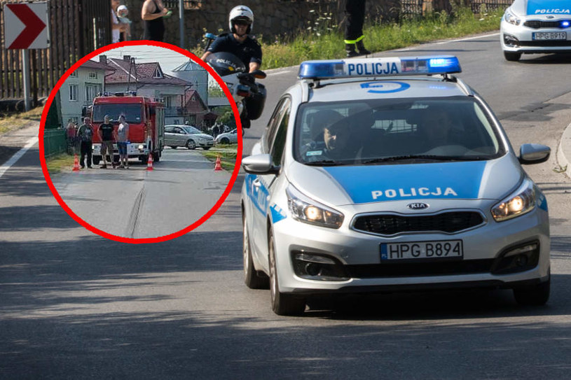 Kierująca BMW potrąciła autem swojego partnera doprowadzając do jego śmierci /fot. OSP Bobrowniki /123RF/PICSEL