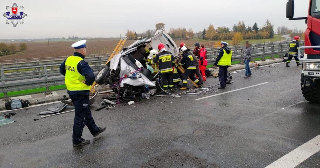 Kierująca hyundaiem wjechała pod prąd, została poważnie ranna /Informacja prasowa