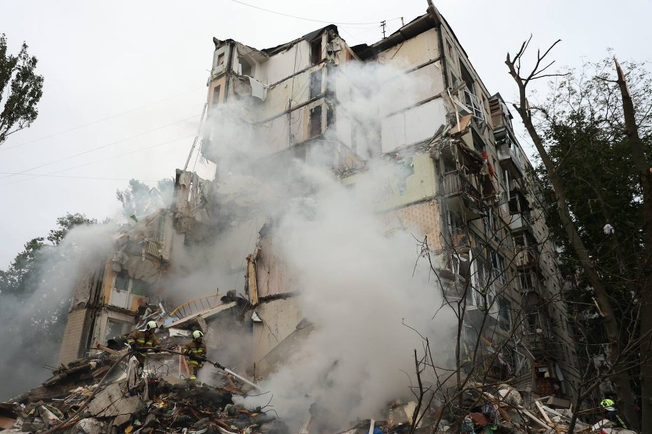 Kijów, 31.07.2025 /Służba Ratownicza Ukrainy /