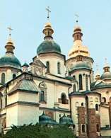 Kijów, katedralny sobór św. Sofii /Encyklopedia Internautica