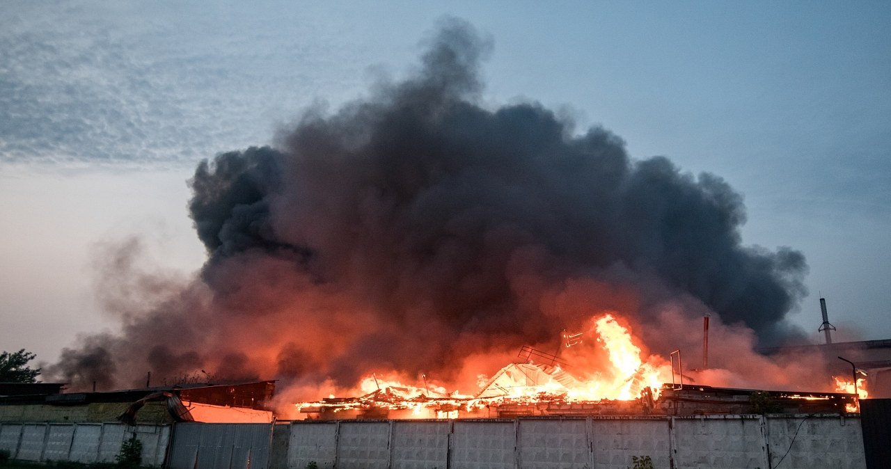 Kijów po nocnych atakach Rosjan