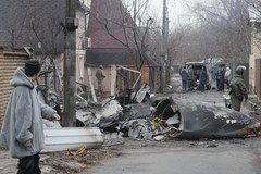 Kijów po nocnym ostrzale rakietowym 