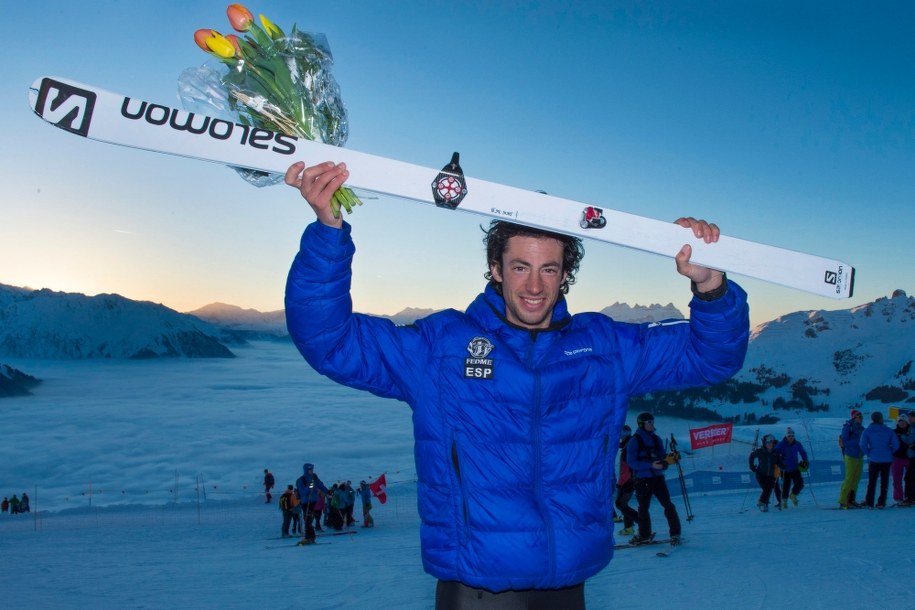 Kilian Jornet (zdjęcie archiwalne) /MAXIME SCHMID /PAP/EPA