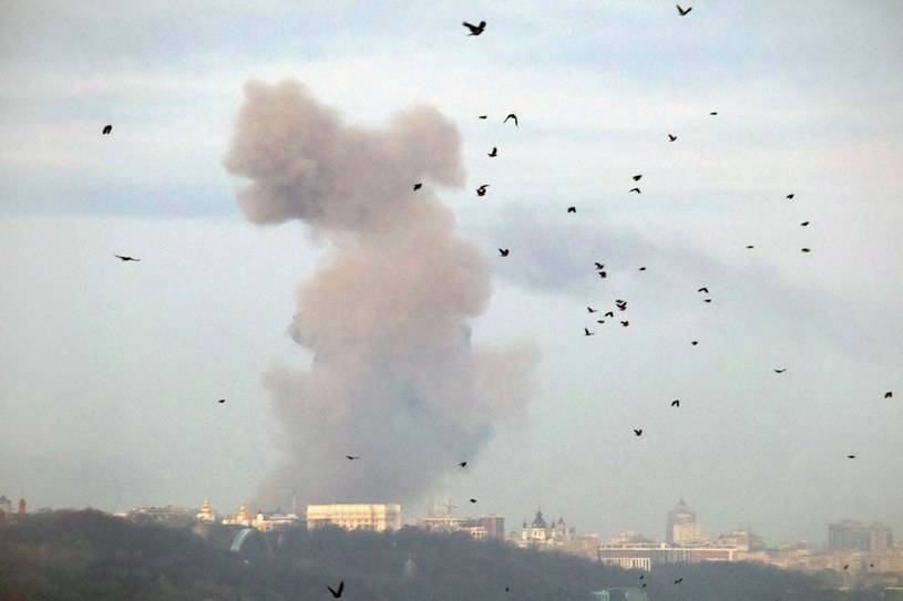 Kilka dni temu doszło do ataku Rosji na Ukrainę, w tym Kijów. /Ukrinform/East News /East News