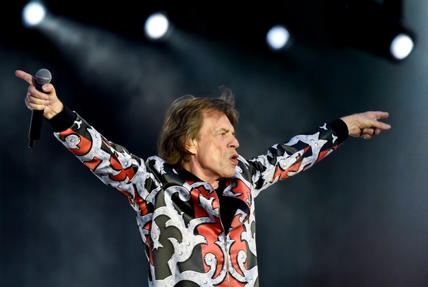 Kilka tygodni po operacji serca lider The Rolling Stones wraca do formy. Na zdjęciu w formie... jak najbardziej /Vit Simanek    /PAP/EPA