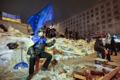Kilka wielkich blokad pojawiło się w nocy w Kijowie