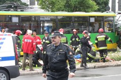 Kilkadziesiąt osób poszkodowanych w zderzeniu dwóch tramwajów w Poznaniu
