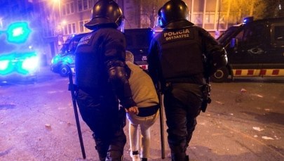 Kilkadziesiąt osób rannych po manifestacjach w Katalonii