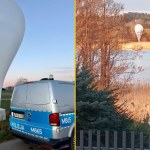 Kilkanaście balonów przemytniczych wleciało do Polski
