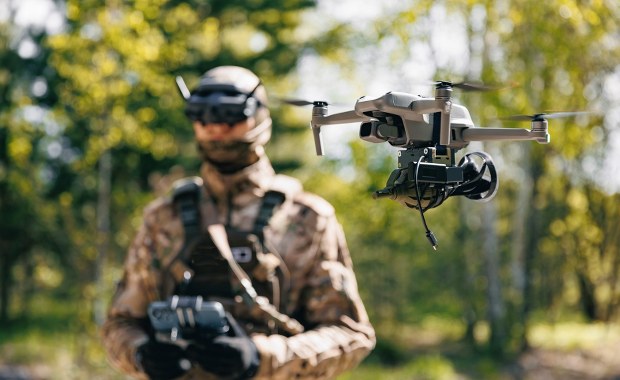 Kilkanaście dronów nad poligonem w Belgii