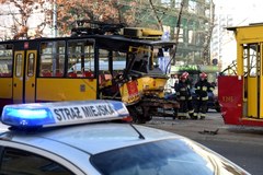 Kilkanaście osób rannych w zderzeniu tramwajów w Warszawie
