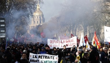 Kilkaset tysięcy ludzi na ulicach Francji 