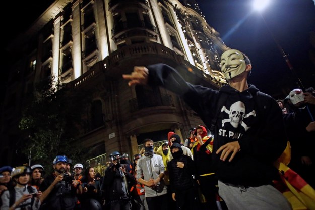 Kilkaset tysięcy osób wzięło udział w sobotnich manifestacjach w Hiszpanii /	Alejandro Garcia /PAP/EPA