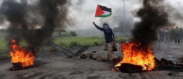 Kilkunastu Palestyńczyków zabitych na granicy z Izraelem