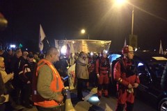 Kilkutysięczna górnicza demonstracja na ulicach Bytomia