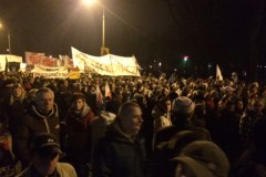 Kilkutysięczna górnicza demonstracja na ulicach Bytomia