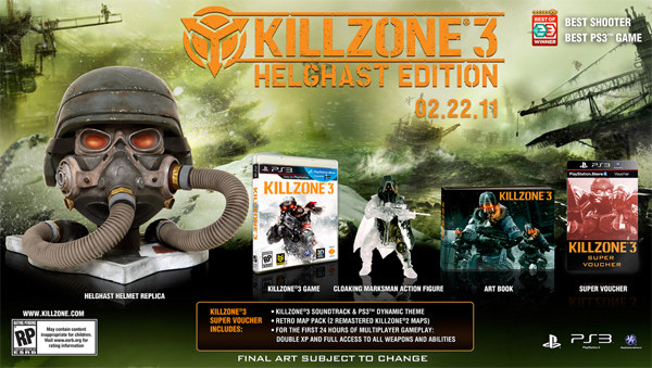 Killzone 3: Helghast Edition - poglądowy wizerunek zestawu /CDA