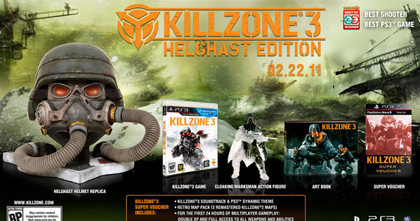 Killzone 3: Helghast Edition - poglądowy wizerunek zestawu /CDA