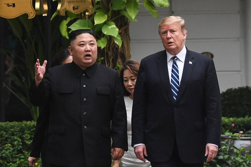Kim Dzong Un i Donald Trump /SAUL LOEB /AFP