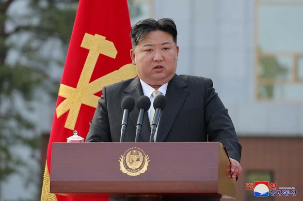 Kim Dzong Un otwiera Centralną Szkołę Szkolenia Kadr /STR/AFP /East News