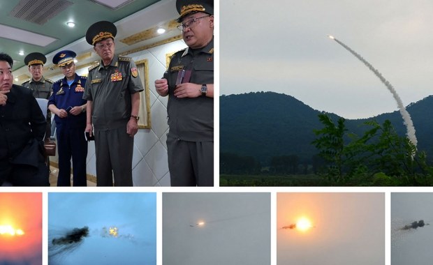 Kim Dzong Un testuje nowe rakiety