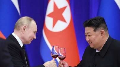 Kim Dzong Un z życzeniami dla Putina. "Krew, życie i śmierć w tym samym okopie"