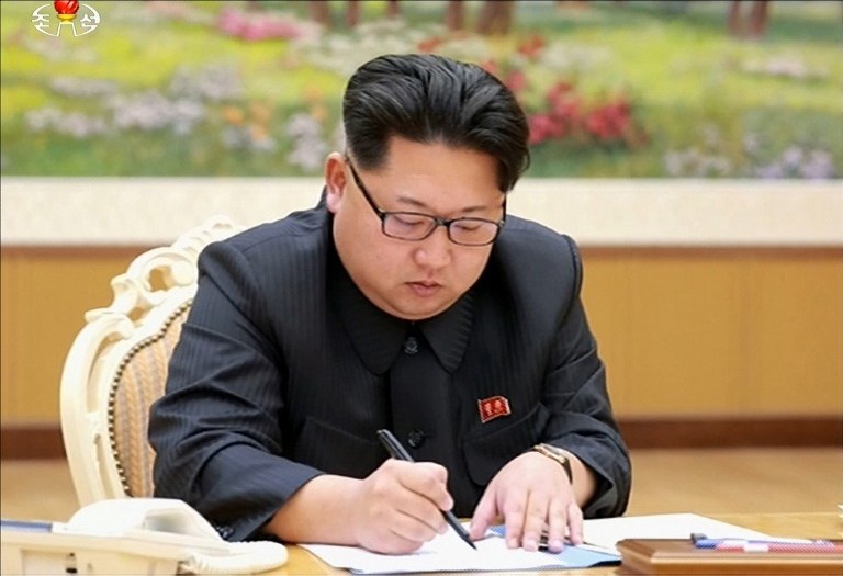 Kim Dzong Un /AFP