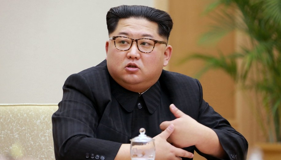 Kim Dzong Un /KCNA /PAP/EPA