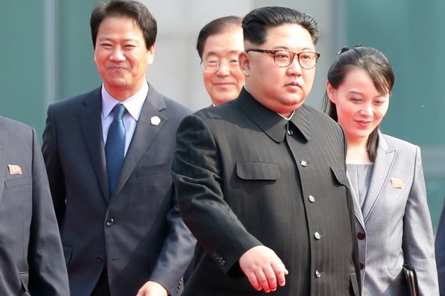 Kim Dzong Un /KOREA SUMMIT PRESS POOL / POOL /PAP/EPA