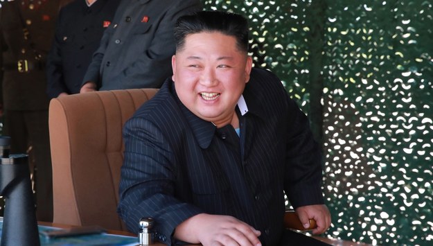 Kim Dzong Un /KCNA /PAP/EPA