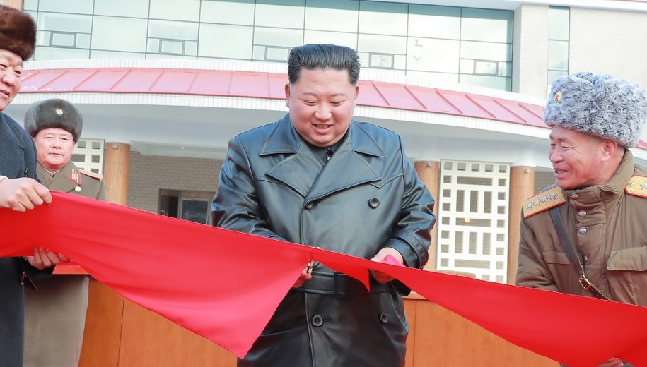 Kim Dzong Un /KCNA /PAP/EPA