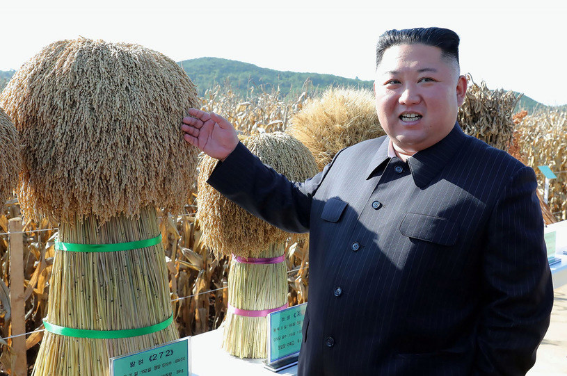 Kim Dzong Un /KCNA VIA KNS/AFP/East News /East News