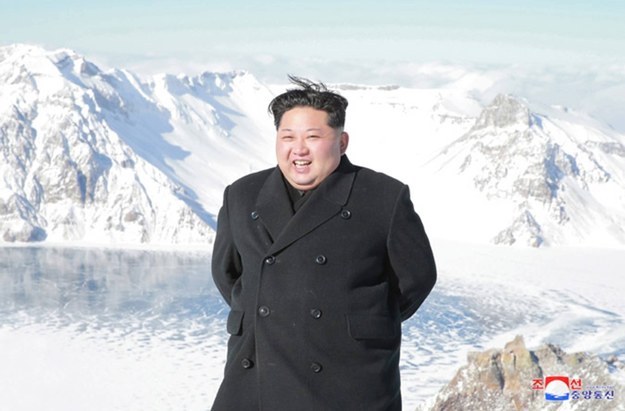 Kim Dzong Un /	North Korean Leader Kim Jong Un Climbs Mount Paektu /PAP/EPA