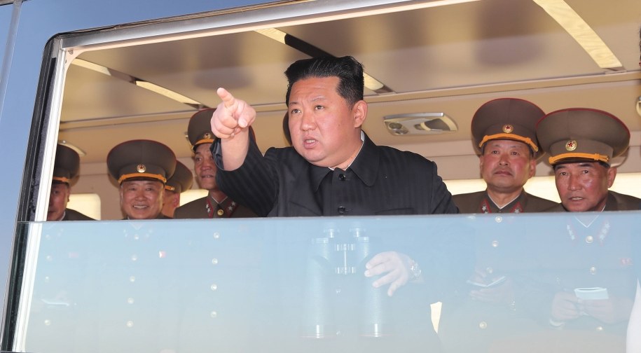 Kim Dzong Un /KCNA /PAP/EPA