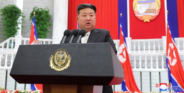 Kim Dzong Un /KCNA /PAP/EPA