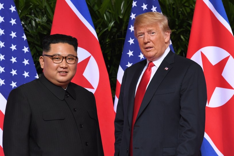 Kim i Trump to teraz niemal przyjaciele /Getty Images
