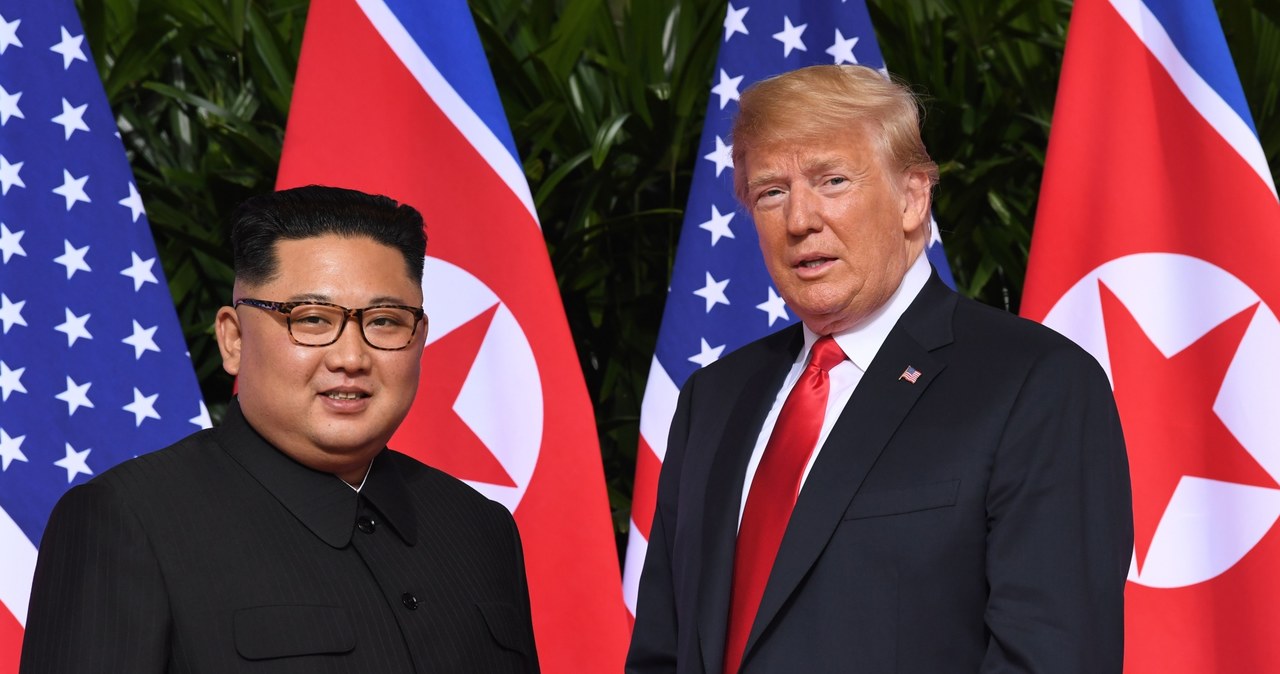 Kim i Trump to teraz niemal przyjaciele /Getty Images