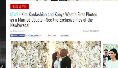 Kim Kardashian i Kanye West: Oficjalne zdjęcia ślubne!