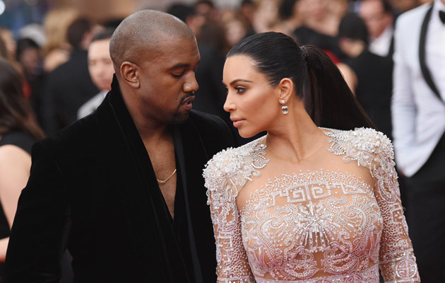 Kim Kardashian i Kanye West pobrali się w maju 2014 roku /Mike Coppola /Getty Images
