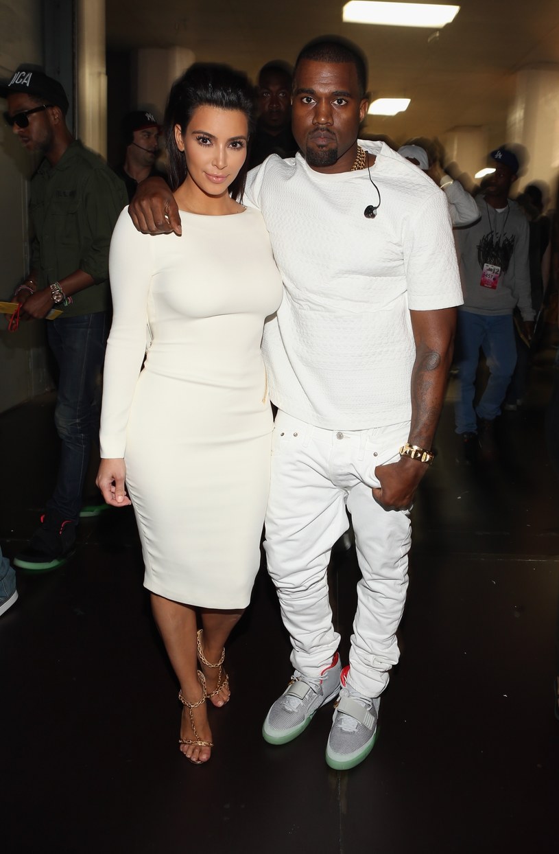 Kim Kardashian i Kanye West /Christopher Polk /Getty Images