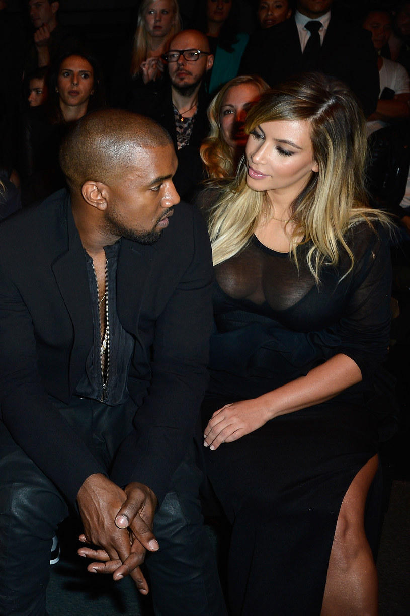 Kim Kardashian i Kanye West /Pascal Le Segrertain /Getty Images