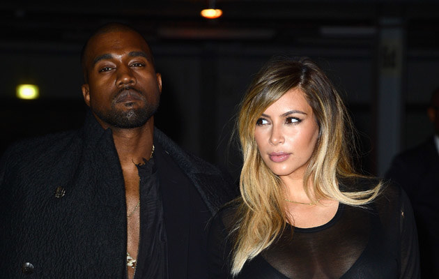 Kim Kardashian i Kanye West /Pascal Le Segrertain /Getty Images