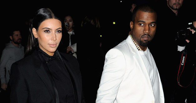 Kim Kardashian i Kanye West /Pascal Le Segretain /Getty Images