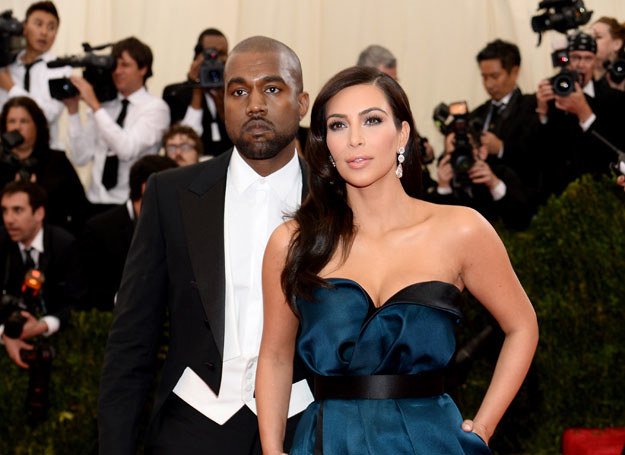 Kim Kardashian i Kanye West /Getty Images